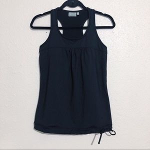 Athleta Racerback Drawstring Hem Tank Top